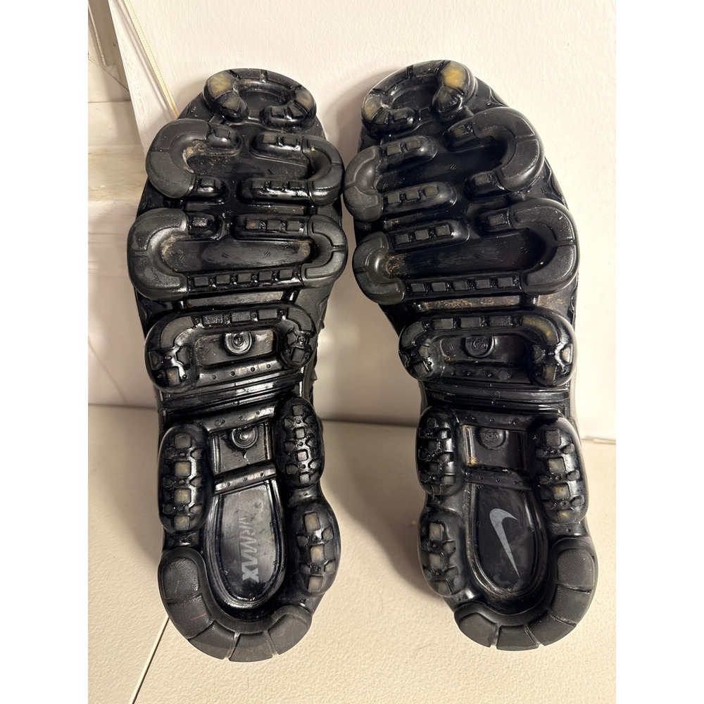 Nike Air VaporMax Plus Triple Black Mens Running Shoes 924453-004 Size 13 - Picture 2 of 10
